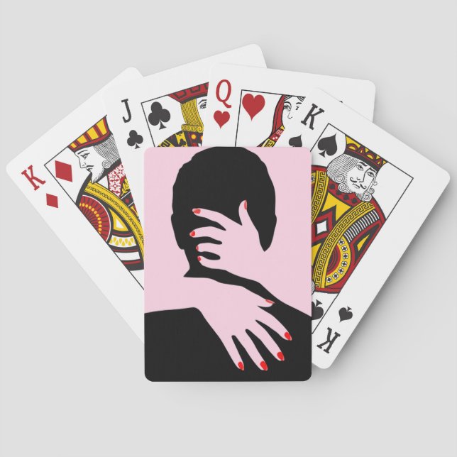 JEU DE CARTES AMOUR ET ROMANCE (dos)