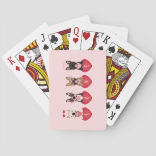 Jeu De Cartes Amour Valentine Bulldogs