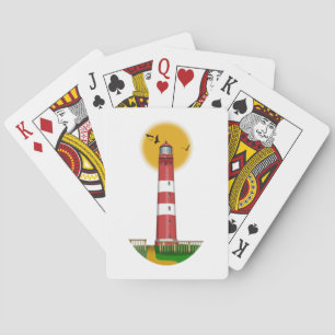 Jeu De Cartes Amrum Lighthouse Allemagne