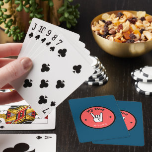 Jeu De Cartes Amusant ! Jouer aux cartes - Mon père ROCKS!