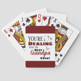 Jeu De Cartes Amusant pour le meilleur grand-père