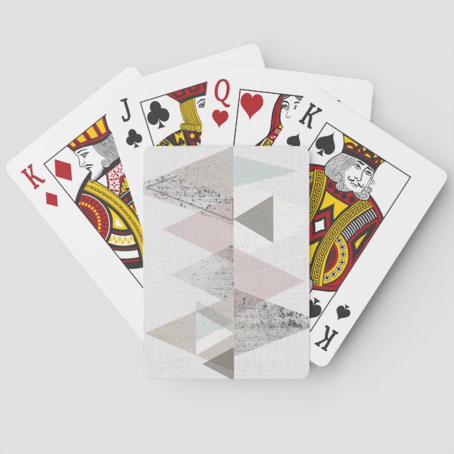 Jeu De Cartes Amuse II | Moderne géométrique (dos)