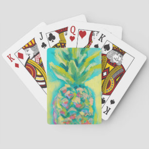 Jeu De Cartes Ananas tropical coloré