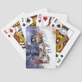 Jeu De Cartes Ancien Noël en Nouvelle-Angleterre (par Charles Ru