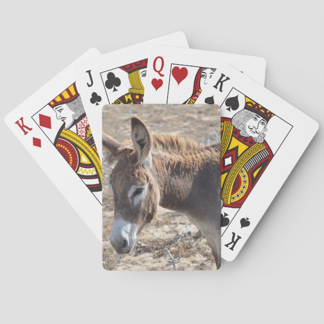 Jeu De Cartes Âne adorable (dos)