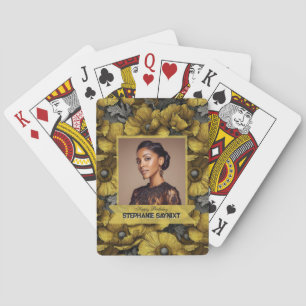 Jeu De Cartes Anémones 40e anniversaire personnalisé