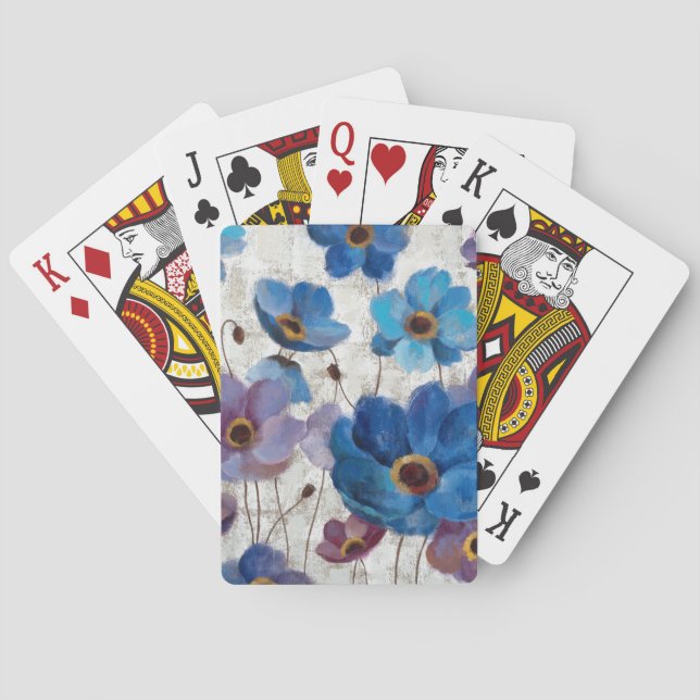 Jeu De Cartes Anémones en gras (dos)