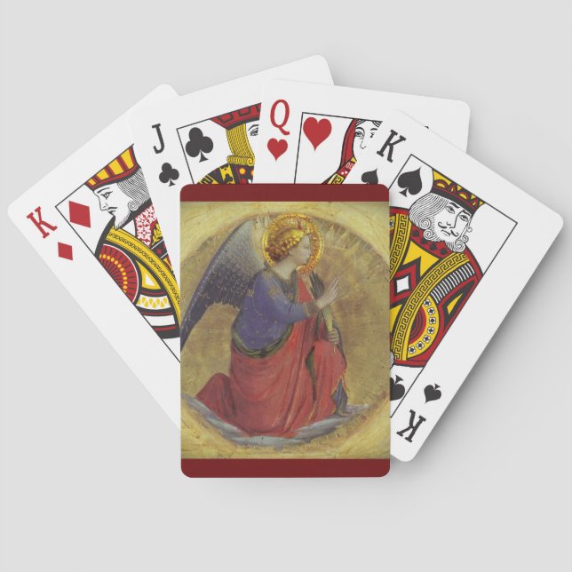 Jeu De Cartes Ange en or (dos)