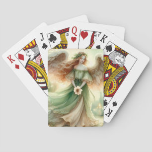 Jeu De Cartes Ange Sérénité Trèfle
