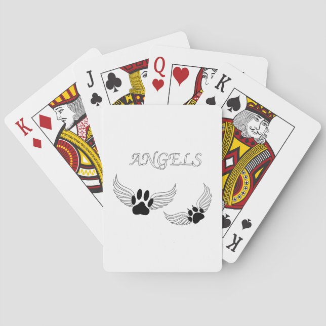 Jeu De Cartes Angel Pet Animaux (dos)