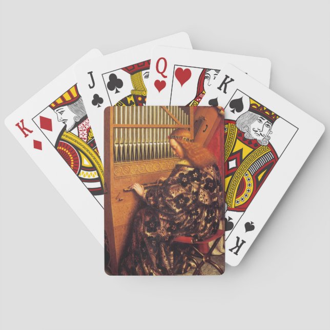 JEU DE CARTES ANGELS JOUANT DE LA MUSIQUE (dos)