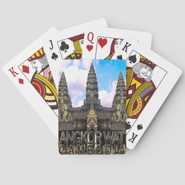 Jeu De Cartes Angkor Wat (dos)