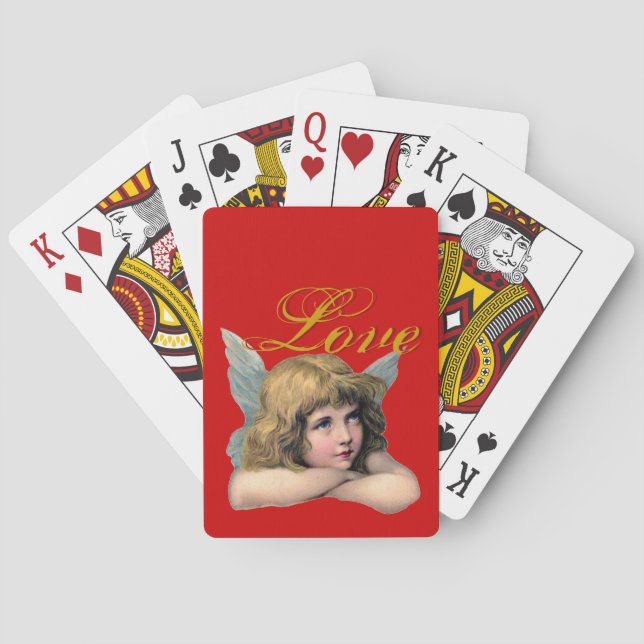 Jeu De Cartes Angle vintage (dos)