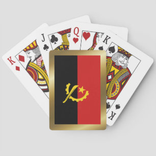Jeu De Cartes Angola Drapeau Jouer des cartes