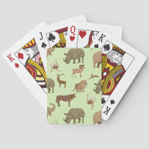 Jeu De Cartes Animaux sauvages