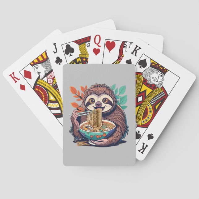 Jeu De Cartes Anime Sloth Mange Ramen (dos)