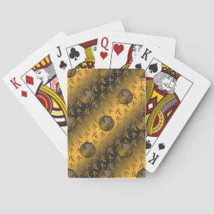 Jeu De Cartes Année du Cheval de Terre