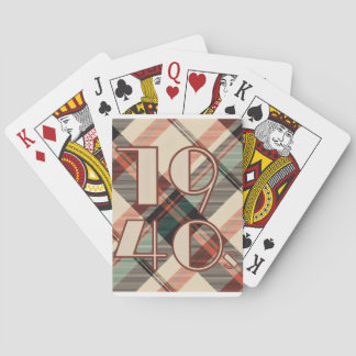 Jeu De Cartes Années 1940