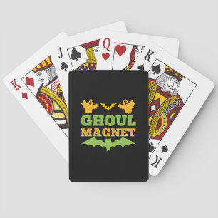 Jeu De Cartes Anniversaire de Halloween Ghoul Magnet