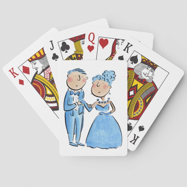 Jeu De Cartes Anniversaire de Sapphire (dos)