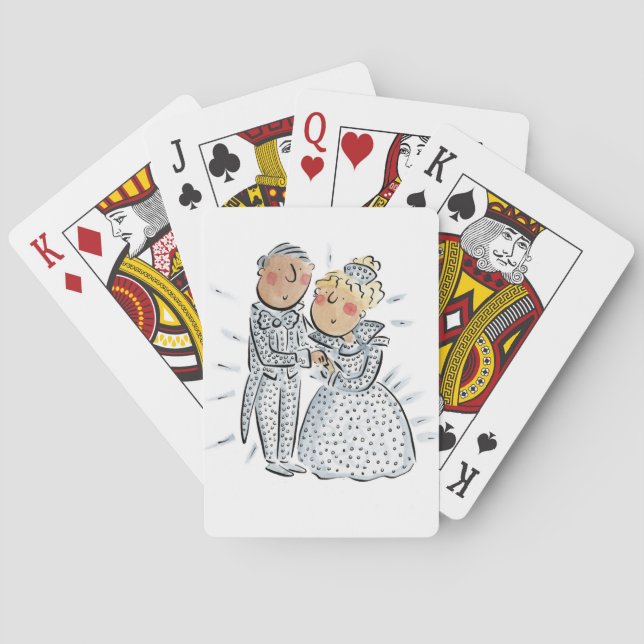 Jeu De Cartes Anniversaire du diamant (dos)
