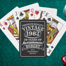 Anniversaire Vintage Personnalisé À La Perfection