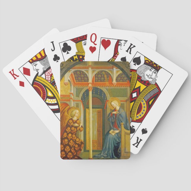 Jeu De Cartes Annunciation, c. 1423-24 (dos)