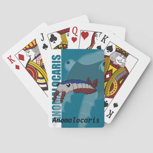 Jeu De Cartes Anomalocaris - Animal préhistorique (dos)