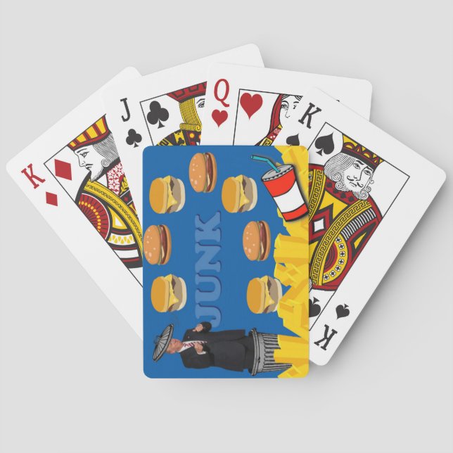 Jeu De Cartes Anti Trump / Junk, (dos)