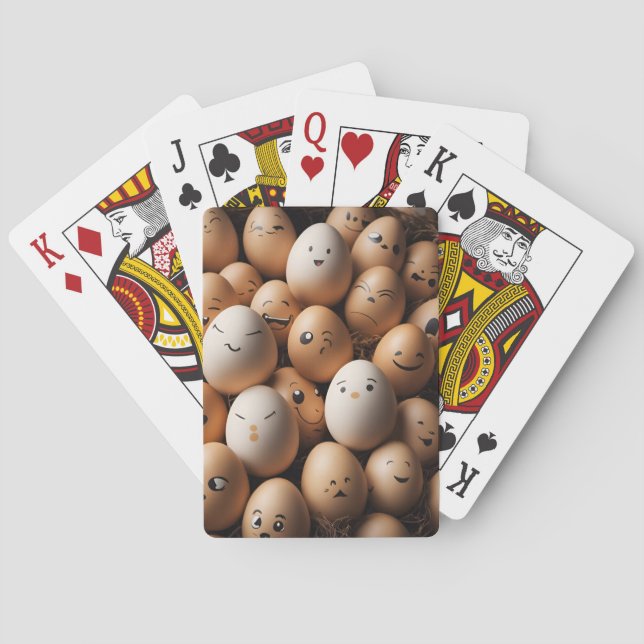 Jeu De Cartes Antiques d'oeufs (dos)