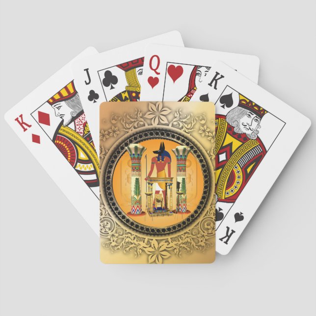 Jeu De Cartes Anubis, Egypte (dos)