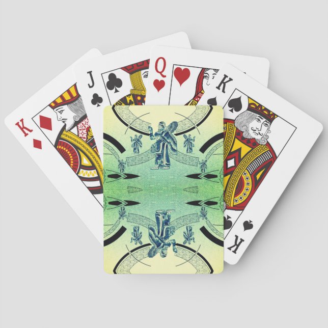 Jeu De Cartes Anunnaki Classic Playing Cartes (dos)