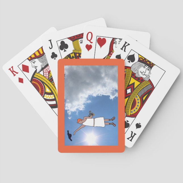 Jeu De Cartes Apollo jouant aux cartes (dos)