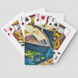 Jeu De Cartes Aquarelle Lake Life