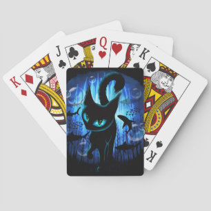 Jeu De Cartes Aquaticat - Chat surréaliste en Imaginaire profond