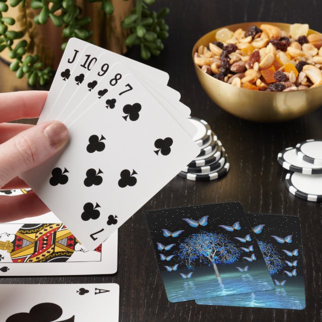 Jeu De Cartes Arbre cristal papillon (In Situ)