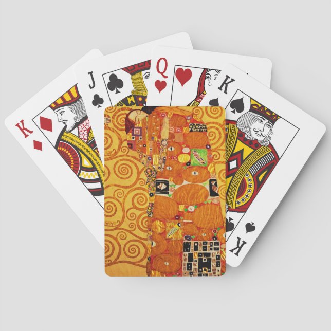 Jeu De Cartes Arbre de vie Gustav Klimt Nouveau (dos)