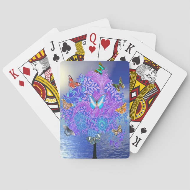 Jeu De Cartes Arbre papillon (dos)