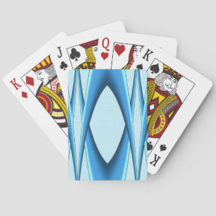 Jeu De Cartes Arc bleu futuriste