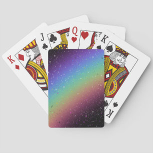 Jeu De Cartes Arc en arc-en-ciel élégant