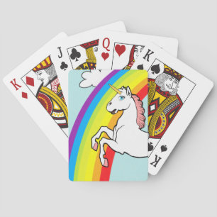 Jeu De Cartes Arc-en-ciel de licorne