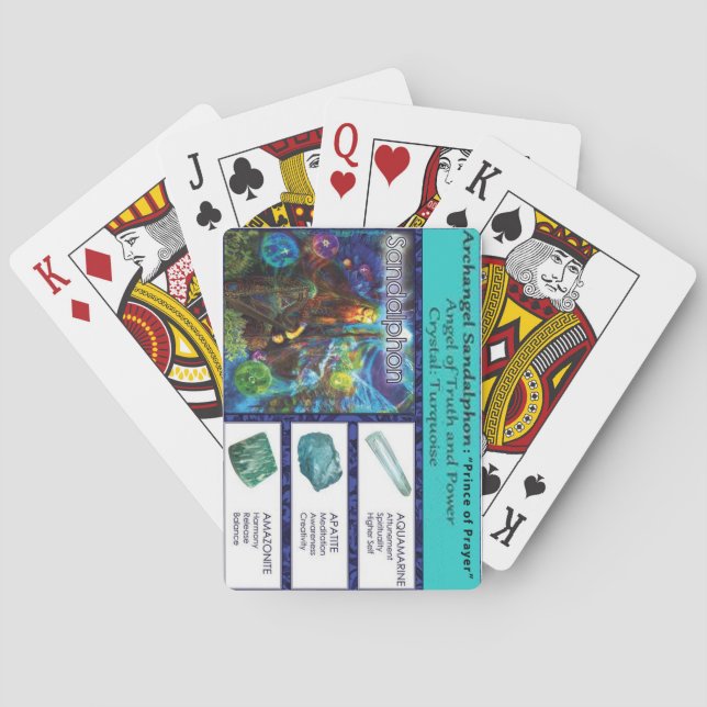 Jeu De Cartes Archangel Sandalphon (dos)