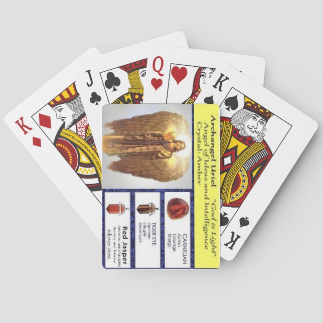 Jeu De Cartes Archangel Uriel (dos)