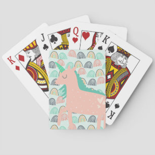 Jeu De Cartes Arcs-en-ciel et licornes