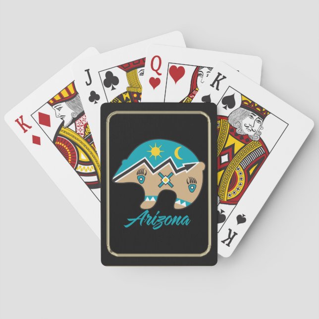 Jeu De Cartes Arizona Bear Clan Jouer des cartes (dos)