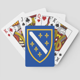 Jeu De Cartes Armoiries de la Bosnie-Herzégovine