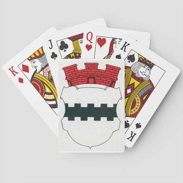 Jeu De Cartes Armoiries d'Opladen - Ville d'Opladen Leverkusen (dos)