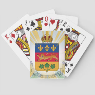 Jeu De Cartes Armoiries du Québec