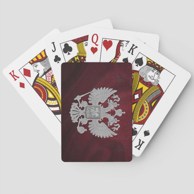Jeu De Cartes Armoiries russes (dos)