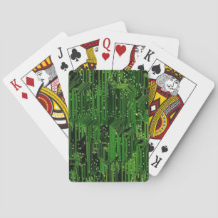 Jeu De Cartes Arrière - plan de carte de circuit